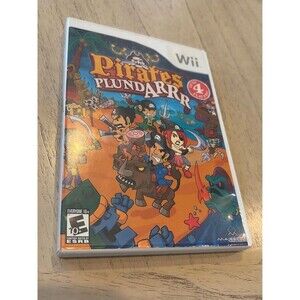 Pirates Plundarrr (Nintendo Wii, 2010) - CIB - Works
